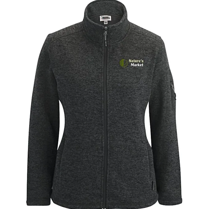 Sweater Knit Fleece Jacket - Ladies'