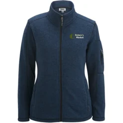 Sweater Knit Fleece Jacket - Ladies'