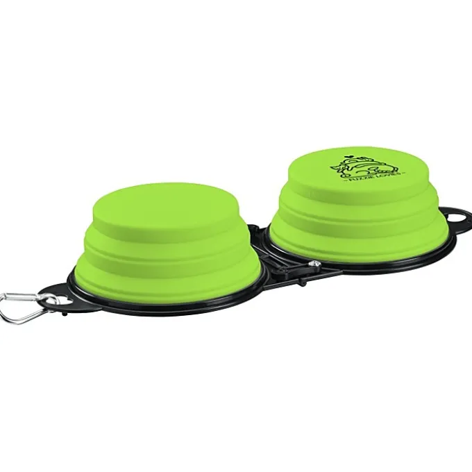 Tag Along Dual Collapsible Pet Bowl