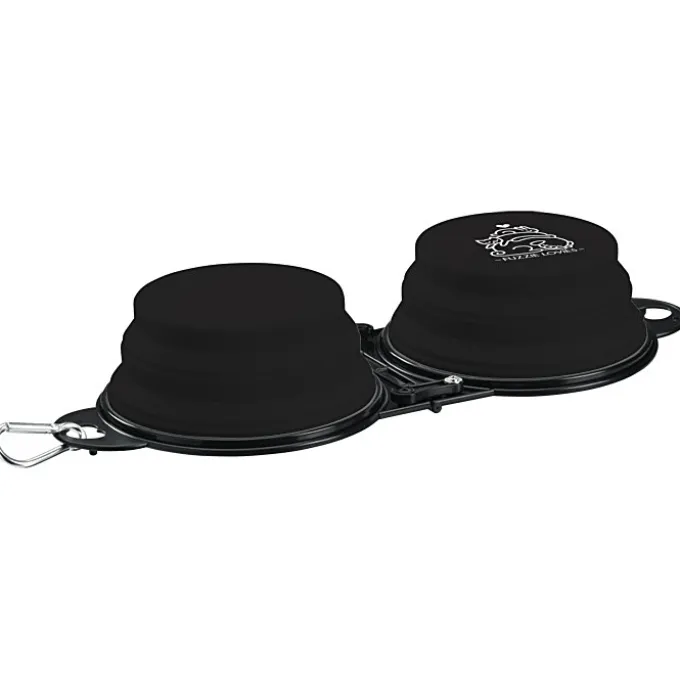 Tag Along Dual Collapsible Pet Bowl