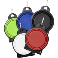 Tag Along Dual Collapsible Pet Bowl