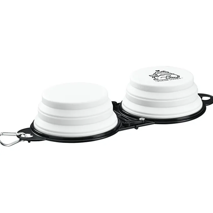 Tag Along Dual Collapsible Pet Bowl