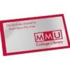 Tamper Evident Chrome Sticker - S