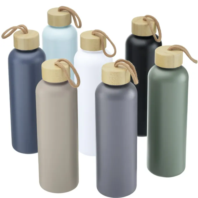 Tania Water Bottle with Bamboo Lid - 26 oz.