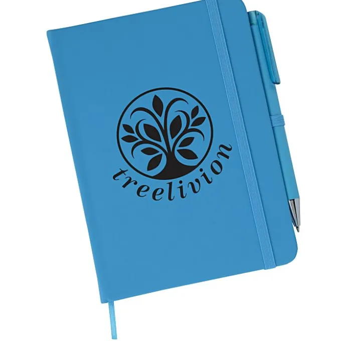 TaskRight Afton Notebook with Pen