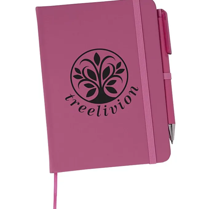 TaskRight Afton Notebook with Pen