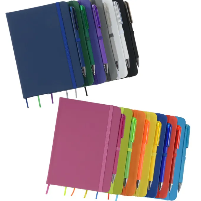 TaskRight Afton Notebook with Pen