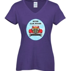 Team Favorite Blended V-Neck T-Shirt - Ladies' - Full Color