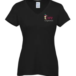 Team Favorite Blended V-Neck T-Shirt - Ladies' - Embroidered