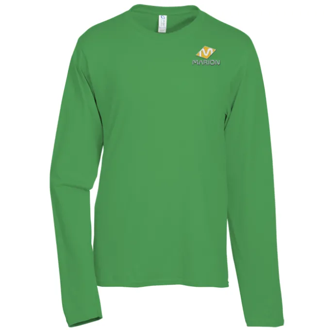 Team Favorite 4.5-oz Long Sleeve T-Shirt - Men's - Embroidered