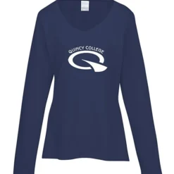 Team Favorite 4.5-oz V-Neck Long Sleeve T-Shirt - Ladies' - Screen