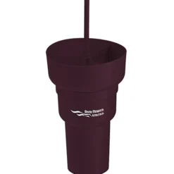 Team 365 Stadium Tumbler with Straw and Snack Bowl - 28 oz.