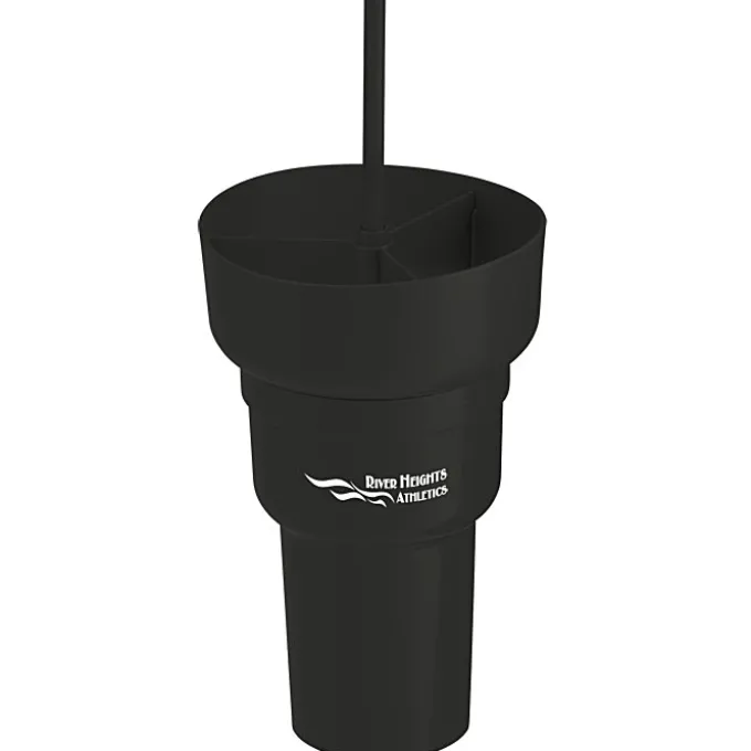Team 365 Stadium Tumbler with Straw and Snack Bowl - 28 oz - 24 hr