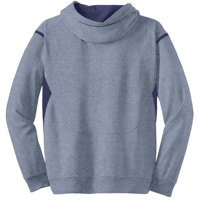 Tech Fleece Hooded Sweatshirt - Heathered - Embroidered