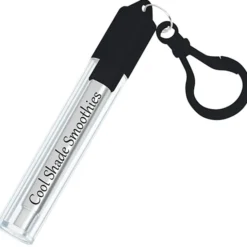 Telescopic Stainless Straw in Carabiner Case - 24 hr
