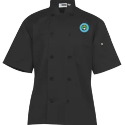 Ten Button Short Sleeve Chef Coat