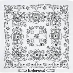 Texas Paisley Bandana - 27 inches x 27 inches