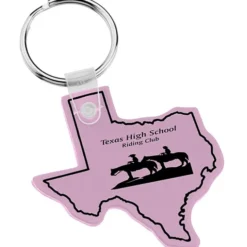 Texas Soft Keychain - Opaque