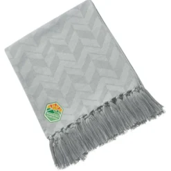 Textured Herringbone Woven Blanket