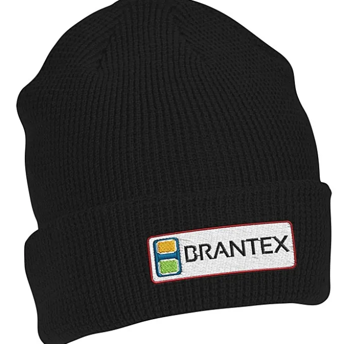 Thermal Knit Beanie with Cuff