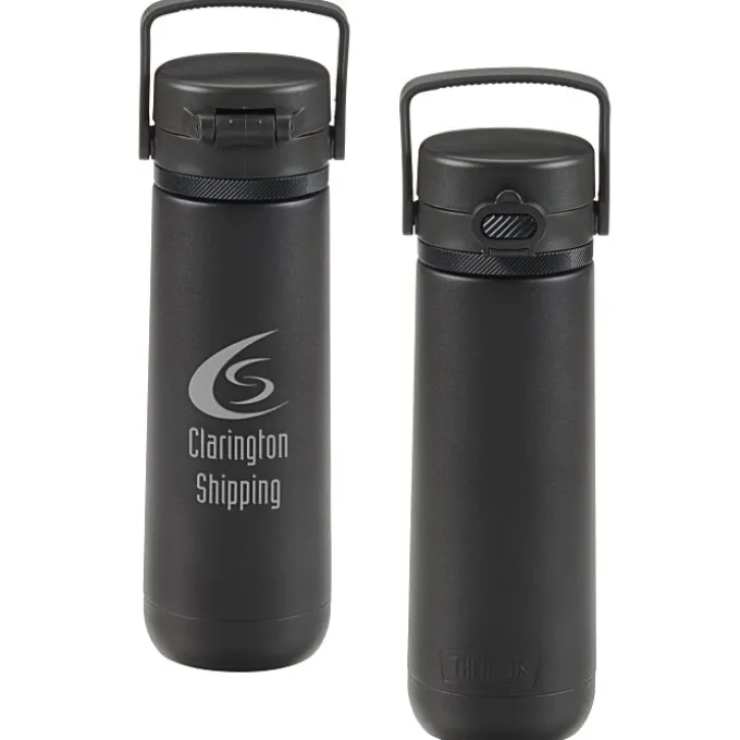 Thermos Guardian Vacuum Bottle - 16 oz. - Laser Engraved - 24 hr