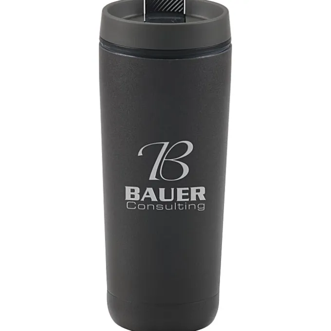 Thermos Guardian Vacuum Tumbler - 18 oz. - Laser Engraved - 24 hr