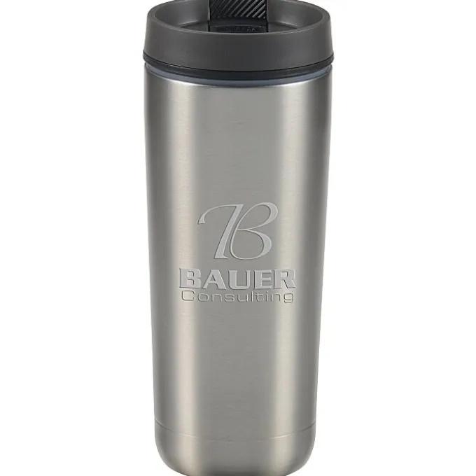 Thermos Guardian Vacuum Tumbler - 18 oz. - Laser Engraved - 24 hr