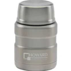 Thermos King Vacuum Food Jar - 16 oz - Laser Engraved
