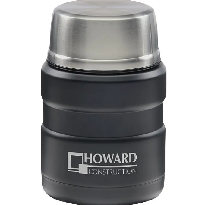 Thermos King Vacuum Food Jar - 16 oz - Laser Engraved