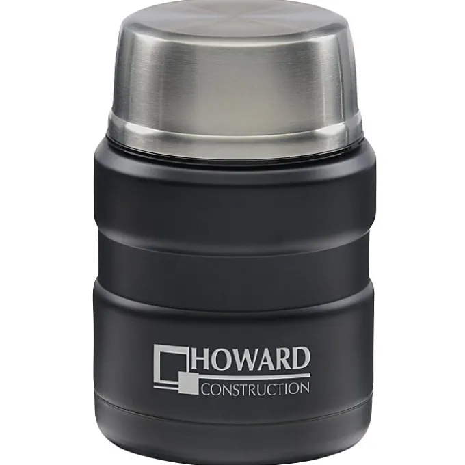 Thermos King Vacuum Food Jar - 16 oz - Laser Engraved - 24 hr