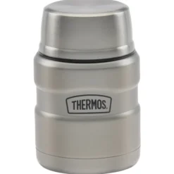 Thermos King Vacuum Food Jar - 16 oz - Laser Engraved - 24 hr