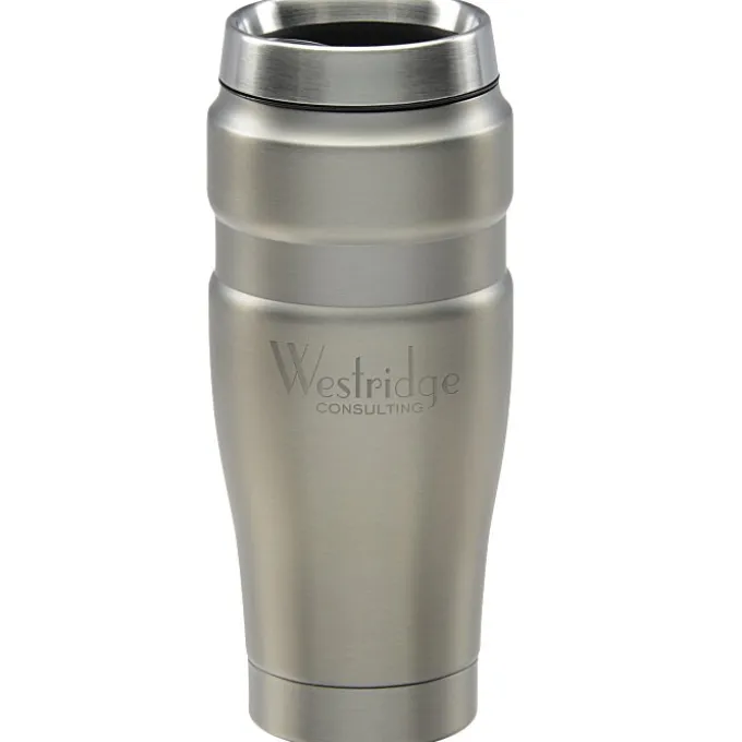 Thermos King Vacuum Tumbler - 16 oz. - Laser Engraved