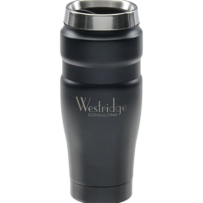 Thermos King Vacuum Tumbler - 16 oz. - Laser Engraved - 24 hr