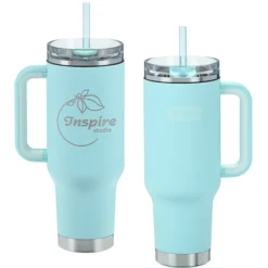 Thermos Vacuum Mug with Straw - 40 oz. - Laser Engraved