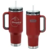 Thermos Vacuum Mug with Straw - 40 oz. - Laser Engraved - 24 hr