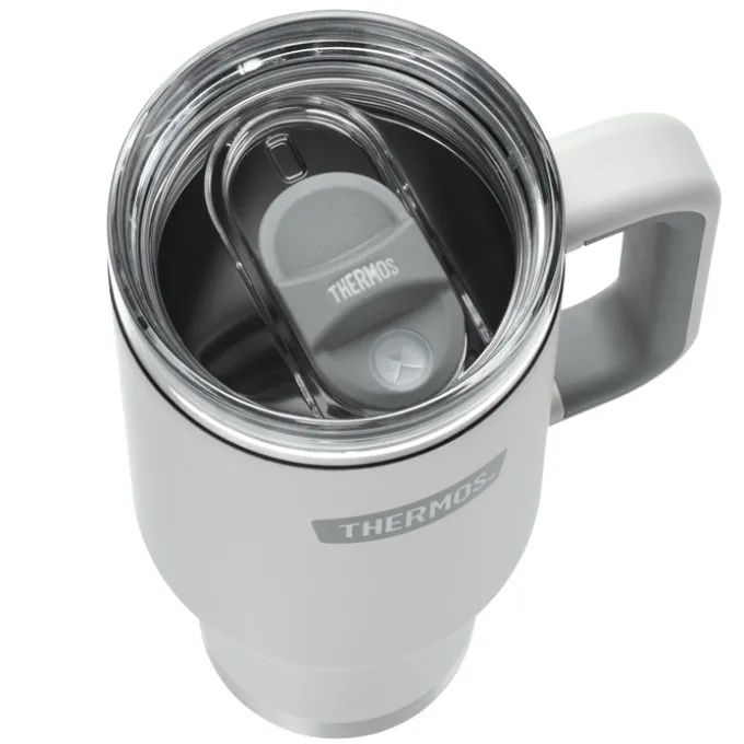 Thermos Vacuum Mug with Straw - 40 oz. - Laser Engraved - 24 hr