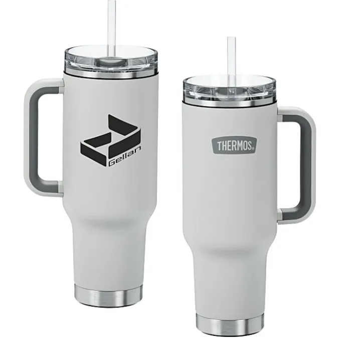 Thermos Vacuum Mug with Straw - 40 oz. - 24 hr