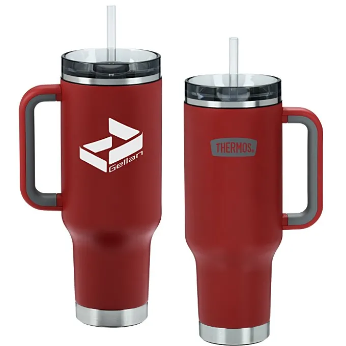 Thermos Vacuum Mug with Straw - 40 oz. - 24 hr