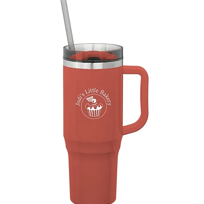 Thor Travel Mug with Straw - 40 oz