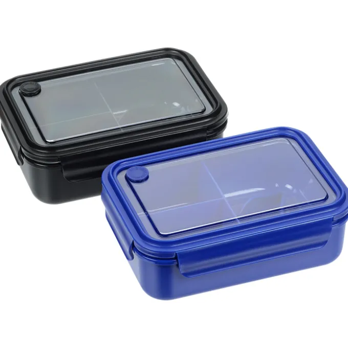 Three Compartment Food Storage Bento Box