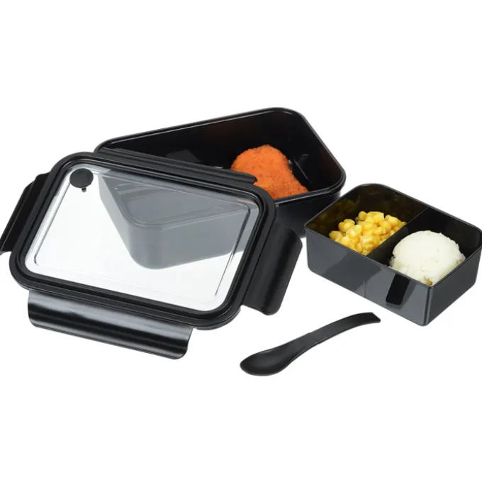 Three Compartment Food Storage Bento Box