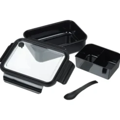 Three Compartment Food Storage Bento Box