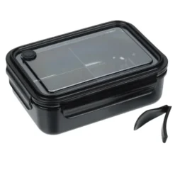 Three Compartment Food Storage Bento Box - 24 hr