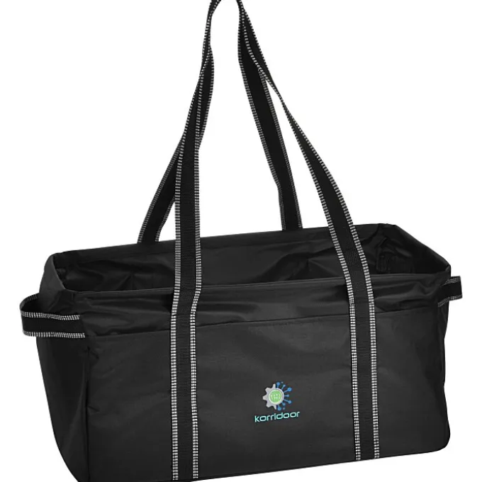 Three Pocket Utility Tote - Embroidered