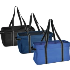 Three Pocket Utility Tote - Embroidered