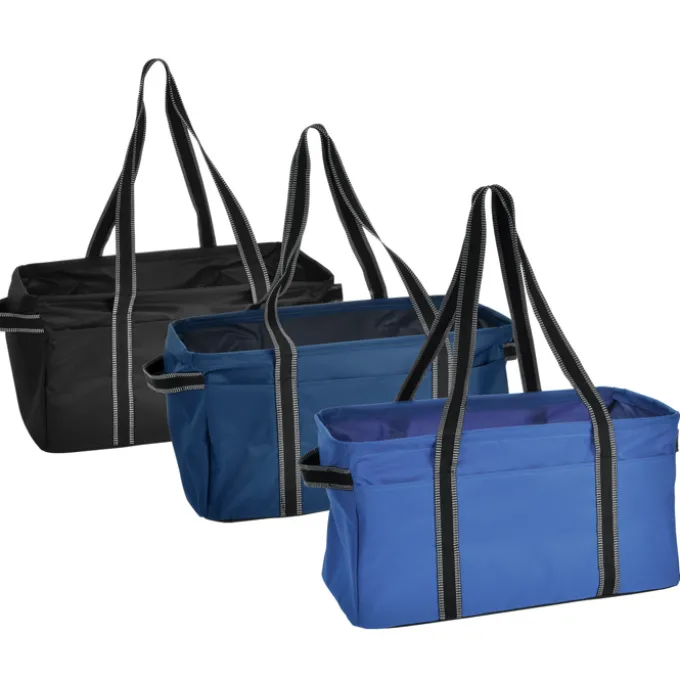 Three Pocket Utility Tote - Embroidered