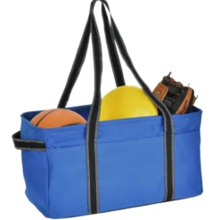 Three Pocket Utility Tote - Embroidered