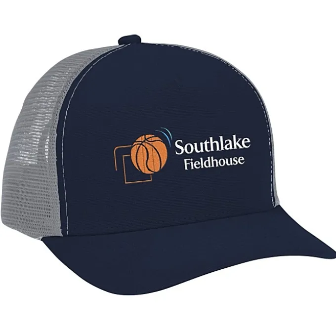 Thrive Five Panel Trucker Cap - Embroidered