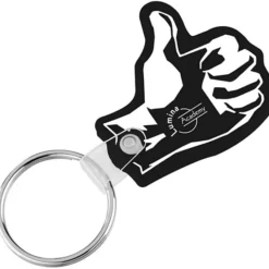 Thumbs Up Soft Keychain - Opaque