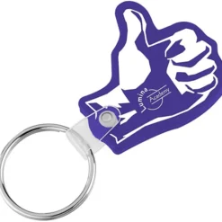 Thumbs Up Soft Keychain - Opaque